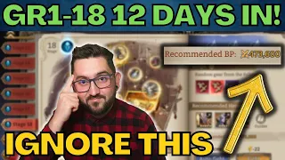 💥GR1 MYTHIC GEAR ONLY Unlocked 12 Days In💥 Gear Raid 1-18 Auto Farm GUIDE | Watcher Of Realms