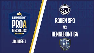 PRO A MESSIEURS | J1 | ROUEN SPO - HENNEBONT GV