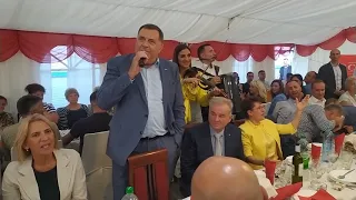 Milorad Dodik u posjeti Opštinskom odboru SNSD-e Srbac