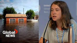 Greta Thunberg warns COP28: Fight climate change now or face "death sentence"