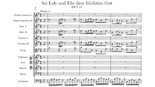 J.S Bach - Sei Lob und Ehr dem höchsten Gut, BWV 117
