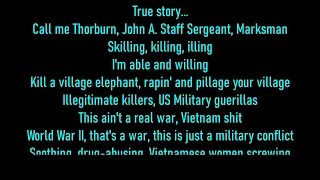 R.A. The Rugged Man, Jedi Mind Tricks (Vinnie Paz + Stoupe) - "Uncommon Valor: A Vietnam Story"