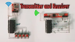 434Mhz Wireless Transmitter and Receiver