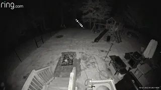 Caught on my ring camera! what is it?? alien? maybe