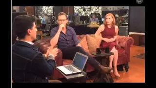 Tom Hiddleston and Jessica Chastain on HuffPost Live - periscope