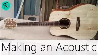 Making an Acoustic Guitar - Super Fast