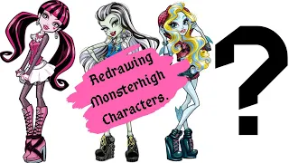 Redesigning Monsterhigh Characters #1-IbisPaintx|| Fafa_animations.