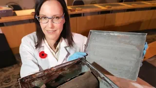 100-year-old time capsule opened at city hall