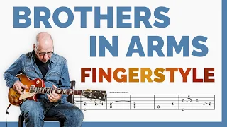 Brothers in Arms - Dire Straits | TAB Fingerstyle for Guitar