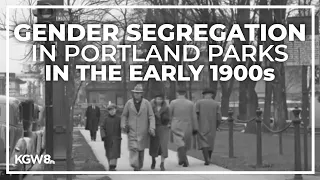 Why two outdoor squares in Portland segregated men and women in the early 1900s