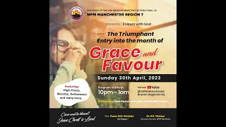 🔴The Triumphant Entry Into The Month of May Programme @MFM Manchester Regional HQ 30-04-2023