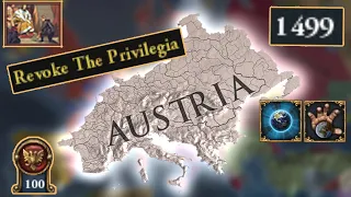 EU4 1.37 Austria WORLD CONQUEST + ONE FAITH + ONE CULTURE Guide. (1444-1499) Part 1