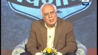 Watch Kapil Sibal face some tough questions on GhoshanaPatra