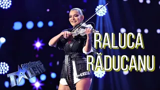 Romanii Au Talent 2022: Raluca Raducanu "FataCuVioara" | Un moment spectaculos!
