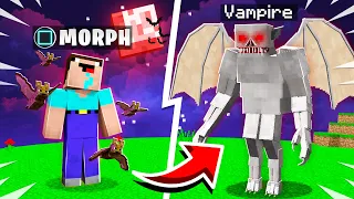 Morphing MY FRIENDS into VAMPIRES in MINECRAFT!