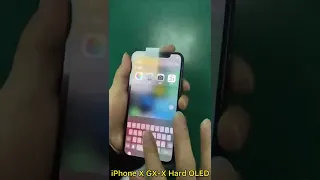 GX-X Hard OLED for iPhone X Display