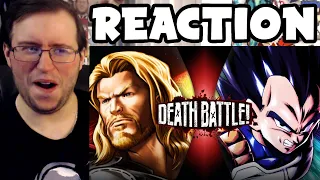 Gor's "DEATH BATTLE!" Thor VS Vegeta (Marvel VS Dragon Ball) REACTION