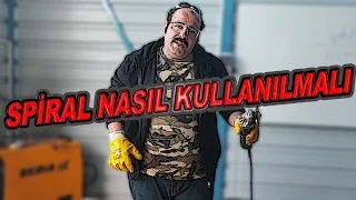 SPİRAL NASIL KULLANILIR? DOĞRU KESİM NASIL YAPILIR, KESİMDE DİKKAT EDİLMESİ GEREKEN İNCE NOKTALAR.