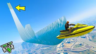 GTA 5 MODS 🐷 SCIVOLO D'ACQUA FATTO DI ACQUA !!! 🐷 DAJE !!