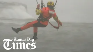 Rescue attempt after car plunges near Niagara Falls