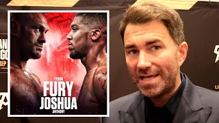Eddie Hearn Says Anthony Joshua Is Calling Tyson Fury's Bluff: 'We're Taking the Fight!'