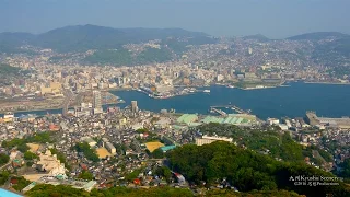 4K  稲佐山 長崎市 Mount Inasa, Nagasaki Kyushu JAPAN