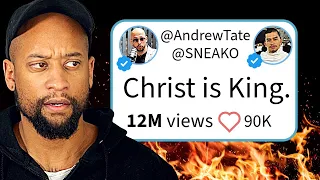 The REAL Reason Andrew Tate & Sneako Tweeted 'Christ is King"