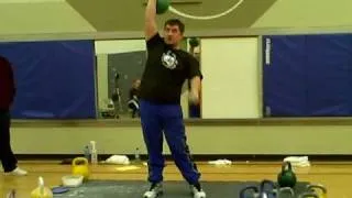 Mikhail Marshak - KB Snatch with 24kg KB