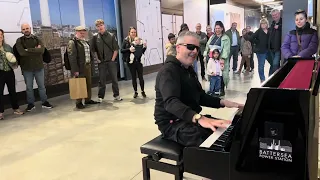 Crowd Gathers At Mr Misery's Forbidden Piano