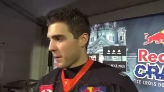 Interview with Cameron Naazs after winning 2016 Red Bull Crashed Ice World Championships USA
