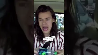 One Direction carpool karaoke best moments(mostly Harry) #onedirection