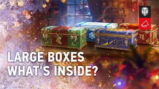 World Of Tanks Opening 75 LARGE BOXES