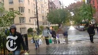 Hurricane Sandy Hits Brooklyn: Storm Day Off | The New York Times