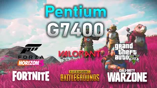 Intel Pentium G7400 : Warzone, PUBG, Valorant, Fortnite, GTA V