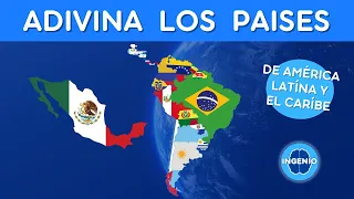 ¿Podrás reconocer los países de AMÉRICA LATÍNA Y EL CARÍBE?