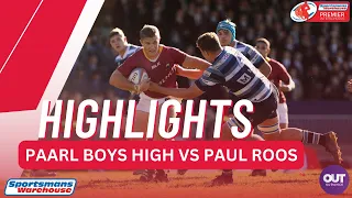 RUGBY HIGHLIGHTS: Paarl Boys High vs Paul Roos 2023