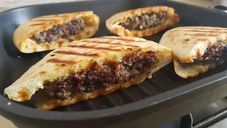 How To Make Arayes - Pita Stuffed With Meat