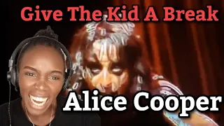 African Girl First Time Hearing Alice Cooper - Give the Kid a Break (REACTION)