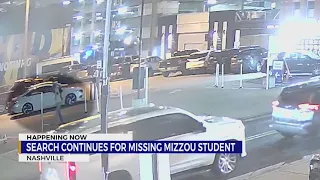 Search continues for Mizzou student who went missing in Nashville