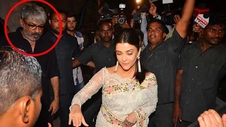 Aishwarya Rai Bachchan meets SLB on the sets of Padmavati