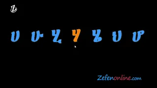 Amharic Alphabet | ፊደል ገበታ