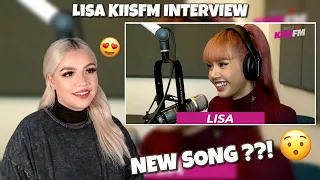 [REACTION] LISA KIISFM INTERVIEW - Talks LALISA + Money, Support From BLACKPINK, Tour Plans, & MORE!