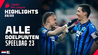 ALLE DOELPUNTEN 📺⚽ Jupiler Pro League Highlights GD23