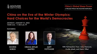 China On The Eve Of The Winter Olympics: Hard Choices For The World’s Democracies