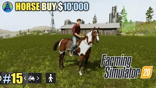 Fs20 horse 🐎 Buy $10'00 | Farming simulator 20 Android Gameplay  ( Part 15 )