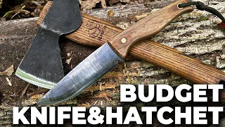 How To Choose The Best Budget Bushcraft Hatchet & Knife | Beavercraft Tools