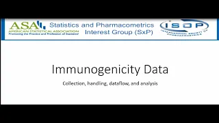 ADA/Immunogenicity Data Handling