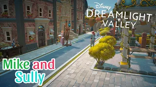 Redesigning my Plaza to fit in Mike and Sully's Apartment | Disney Dreamlight Valley | Speed Build