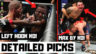 Last Minute Detailed Predictions! UFC 300 Pereira vs Hill - Full Card Betting Breakdown