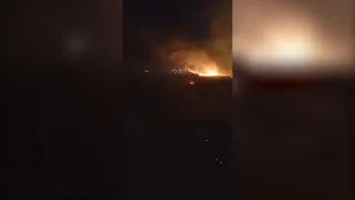 В селе Новая Паника Волгоградской области случилась паника из-за ночного пожара